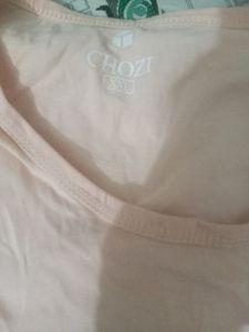 Xxl Light Pink Colour  Full Sleeve T Shirt