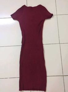 Ribbed Knit Bodycon Dress