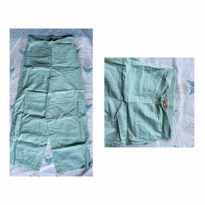 Elegant Teal Kurta Set with Palazzo