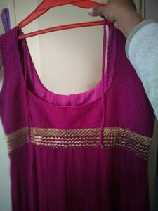 Ethnic gown with bottom