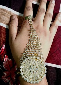 Elegant Hand Harness with Ring