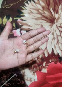 Original Pearl combo Stud Earrings(7-8mm)