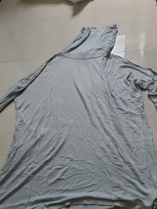 Cozy Light Grey Long Sleeve Tunic
