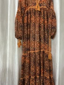Bohemian Tiered Maxi Dress