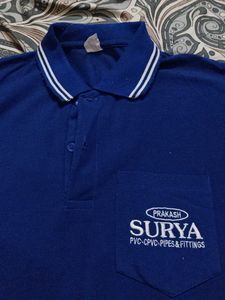 Men's Blue Polo T-Shirt