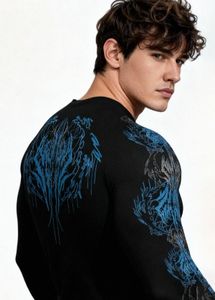 Men's compression Black Long Sleeve