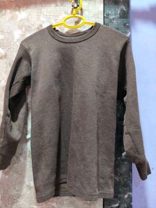 Thermal Innerwear Women Brown Long Sleeve