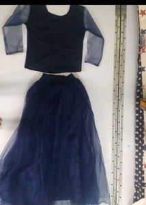 Beautiful Blue Lehenga Choli Set