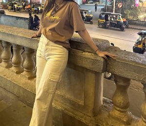 Brown T-shirt