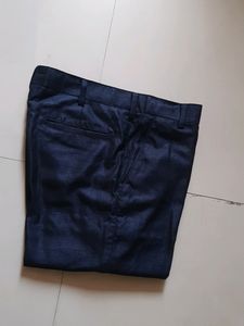 Men's Formal Navy Blue Trouser