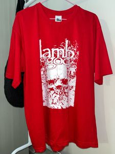 Lamb of God Skull Graphic T-Shirt