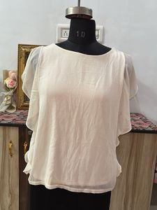 Chic Sheer Overlay Top