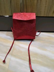 Sparkling Red Mini Backpack