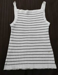 Striped Ribbed Tank Top