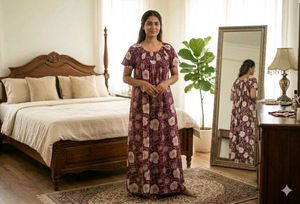 cotton nighty for womens