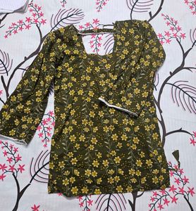 Short kurti Adjustable