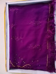 Party Wear Saree With Thread Work Nd Branasi Blous