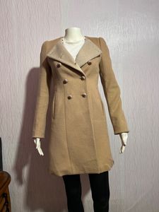 Beige Overcoat