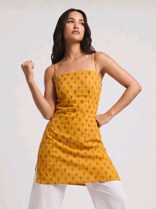 nishorama mustard kurti