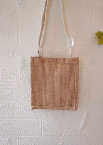 Cute Scarecrow Canvas Crossbody Bag