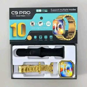 C9 Pro Smart Watch - Gold Edition