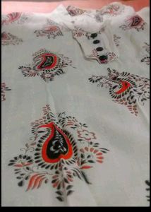 Elegant Paisley Print Kurti