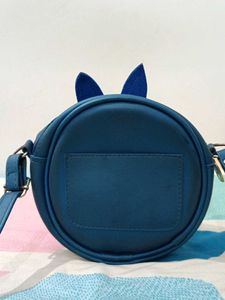 Cute Teal Bunny Crossbody Bag