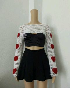 Crochet White Bolero ❤