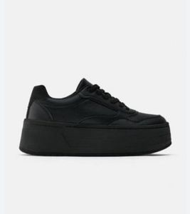 Zara Black Platform Sneakers brand new tag