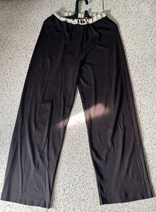 Wide-Leg Lounge Pants