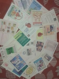 20 Collectible Indian Meghdoot postcards,