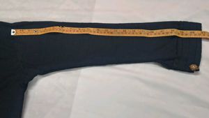 Elegant Black Kurta with Golden Buttons