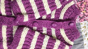 Handmade Knitted Baby Winter Set | Sweater, Cap &amp;