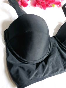 Black Padded Bikini Top