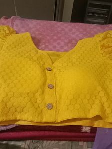 Nice Net Butta Hands Blouse