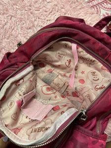 Genie Pink Camo mini Backpack