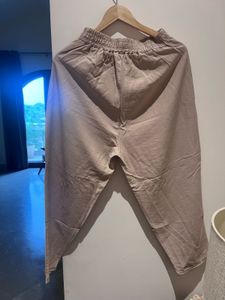 Stylish Beige Cropped Pants