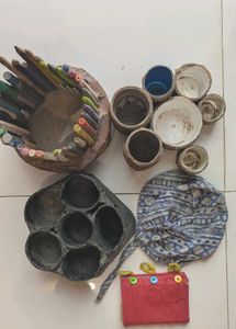 Eco Creators Kit – 5 Recycled Craft Items
