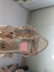 Chic Golden Heels
