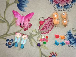 Cute Hair Clips & Ring Set