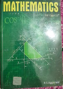 12th RS Agrawal Mathematics Book