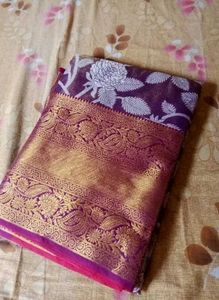 Original Kanjeevaram Brand New With Blouse