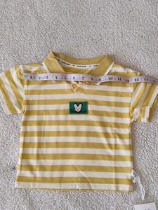 Cute Striped Polo T-Shirt for Kids