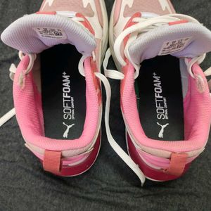 Original Pink Puma Sneakers