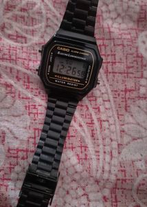 Casio Black Metal Watch