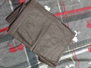 Elegant Brown Kurta Set with Dupatta