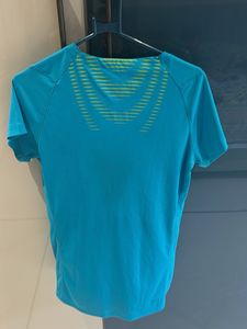 Adidas Blue Athletic T-Shirt
