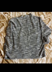 Stylish Textured Knit Jacket