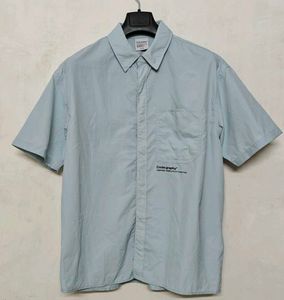 Men's Light Blue Short Sleeve Shirt