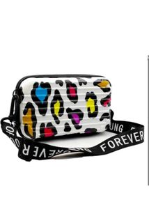 Fun Leopard Print Crossbody Bag